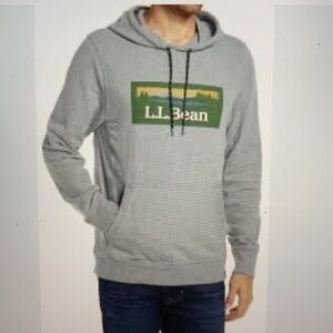 L.L. Bean Men’s Graphic Gorpcore Granola Hoodie Medium